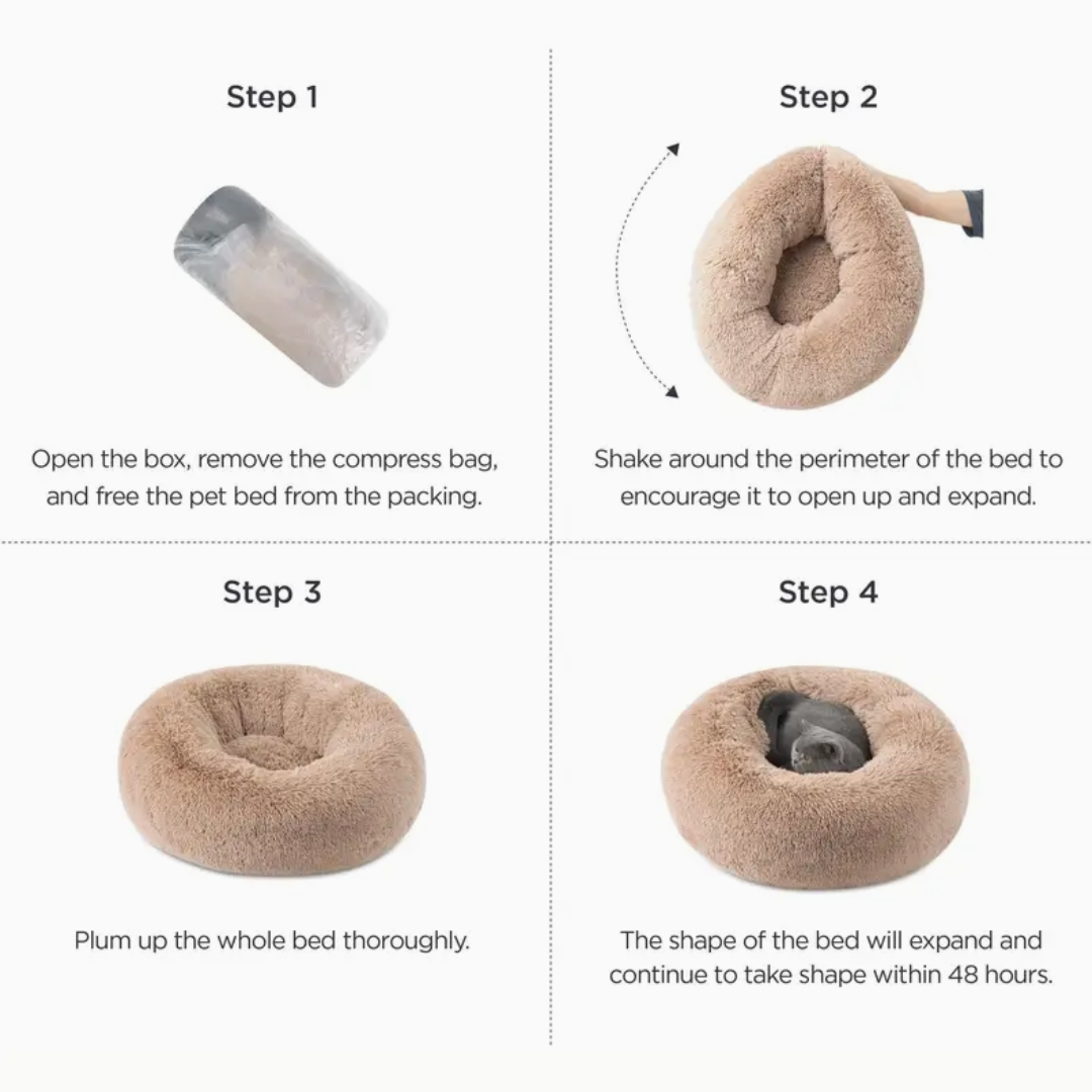 Donut bed HappinessPaws™ Details