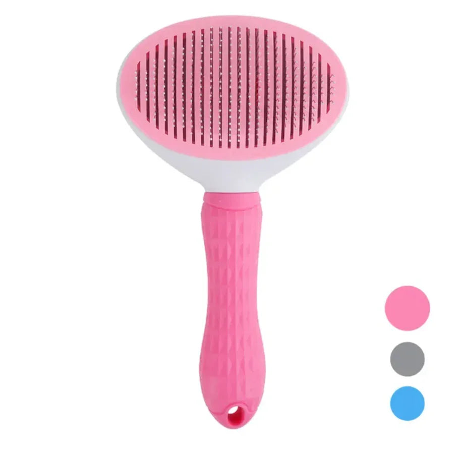 Pink Cat Self-Cleaning Brush HappinessPawsâą