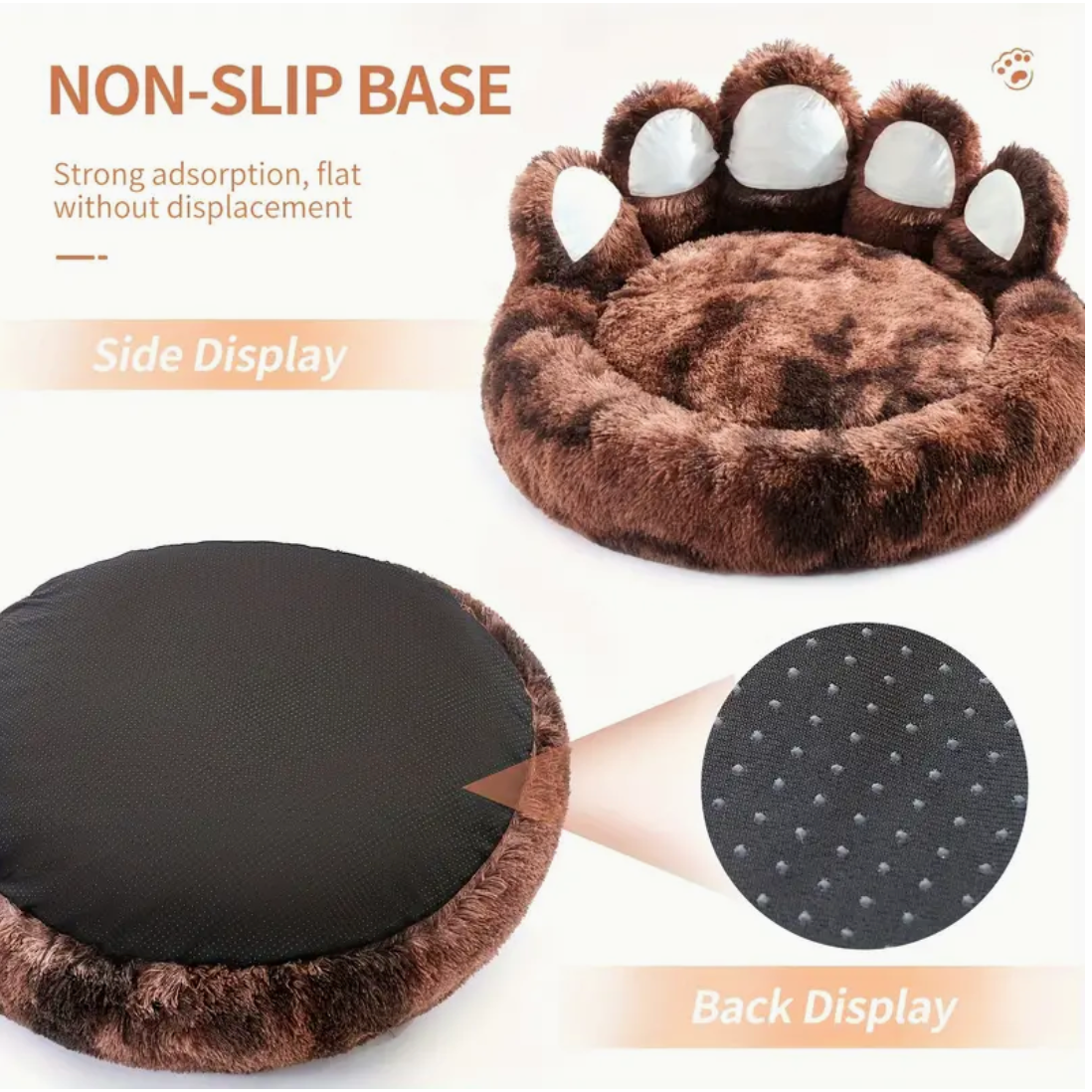 Soothing HappinessPaws Bed™ Details