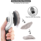 Treat your feline friend to a spa-like grooming experience with the Cat Self-Cleaning Brush by HappinessPawsâą