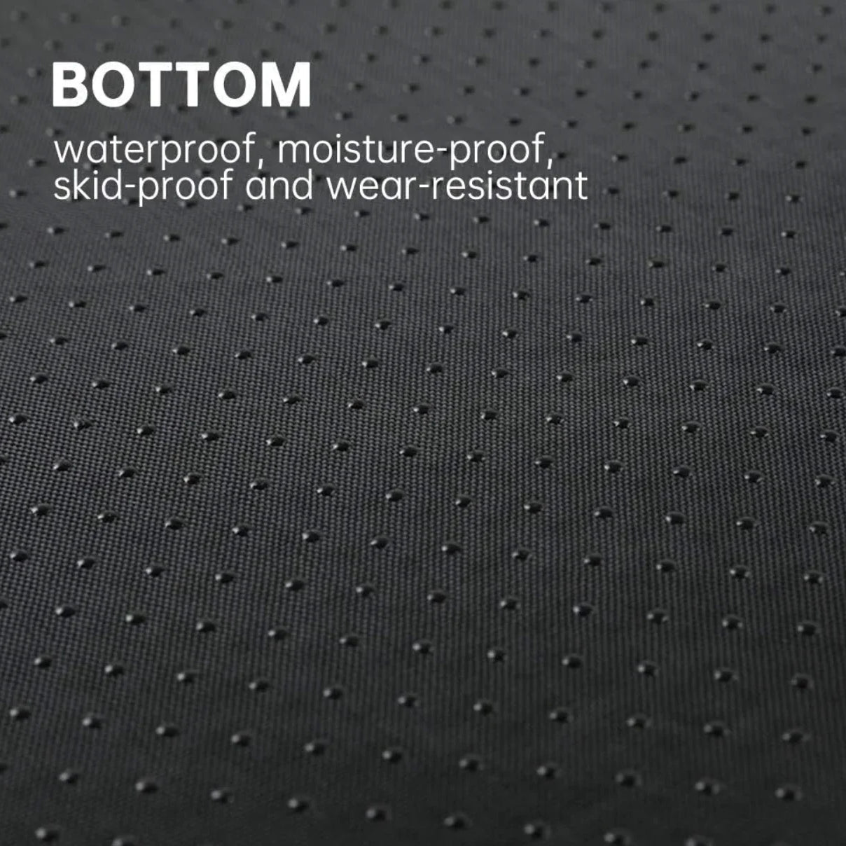 Waterproof and skid-proof bottom of the Cat Cozy Cocoon by HappinessPaws™