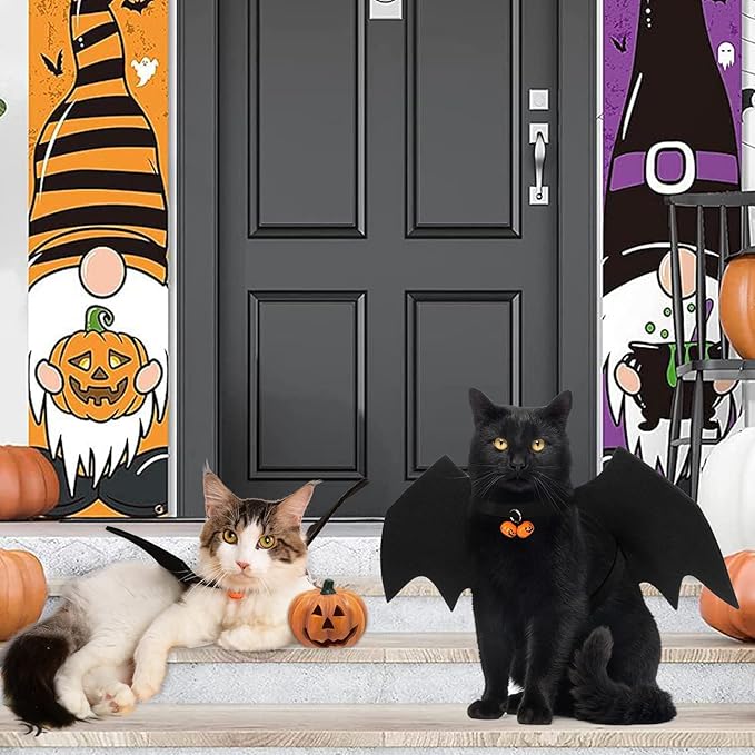 Cute Bat Wings for Cats: The Purrfect Halloween Costume! 🦇