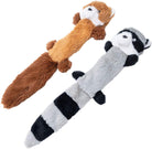 Pack of 3 Squeaky Dog Plush Toys: Keep your pup entertained with these cute and interactive toys