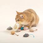 10 Catnip Mouse Toy Pack: Beautiful & Enticing HappinessPaws™