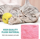 The Feline Fun Frenzy Ball by HappinessPaws™, a must-have toy for cats that encourages exercise and mental stimulation