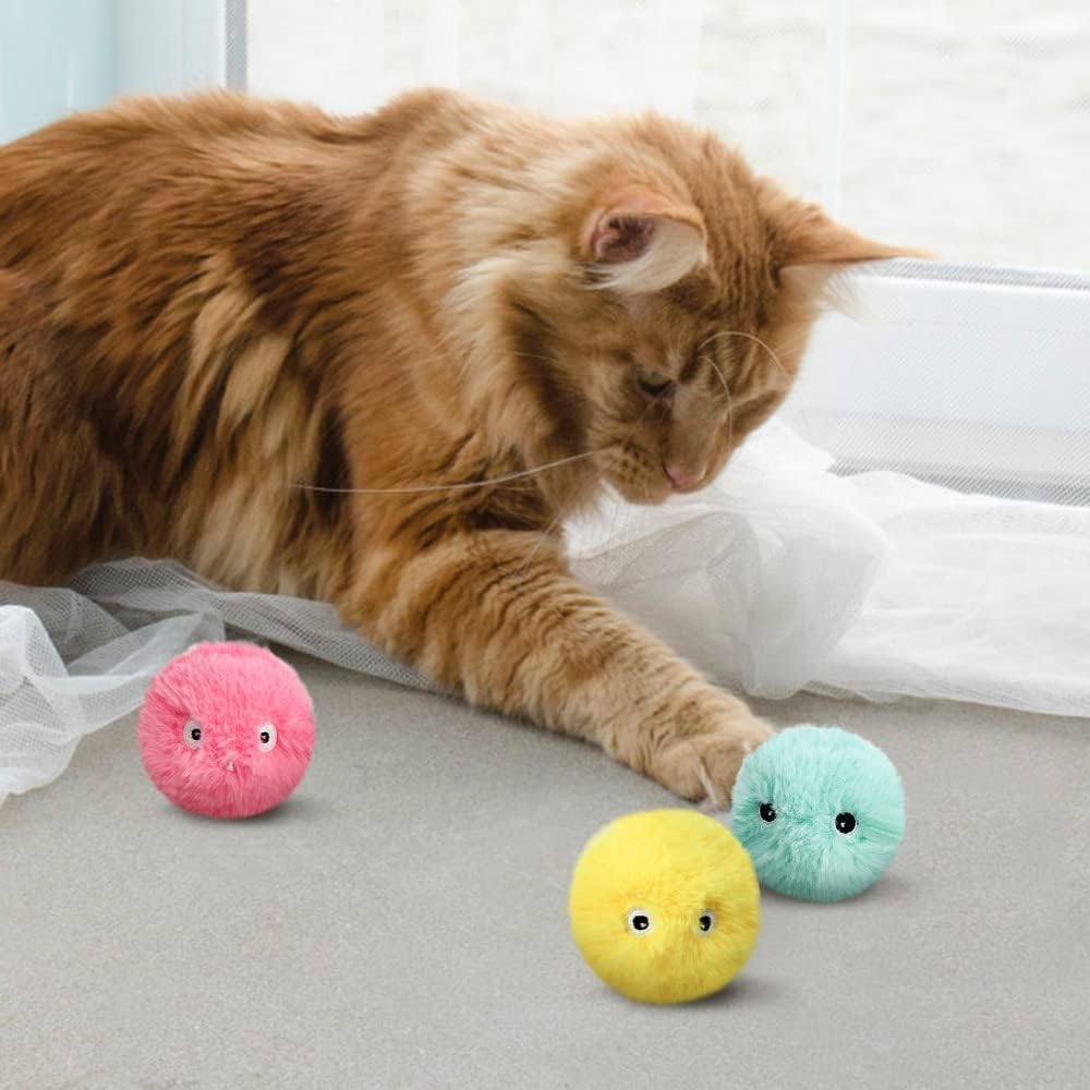 Feline Fun Frenzy Ball HappinessPaws™