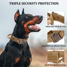 HappinessPaws™ Tactical Dog Collar: Provide professional-grade gear for your hardworking canine.