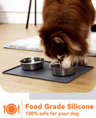 Pet food Mat "Mighty Monkey" HappinessPaws™ Food Grade Silicone 100% safe for you dog