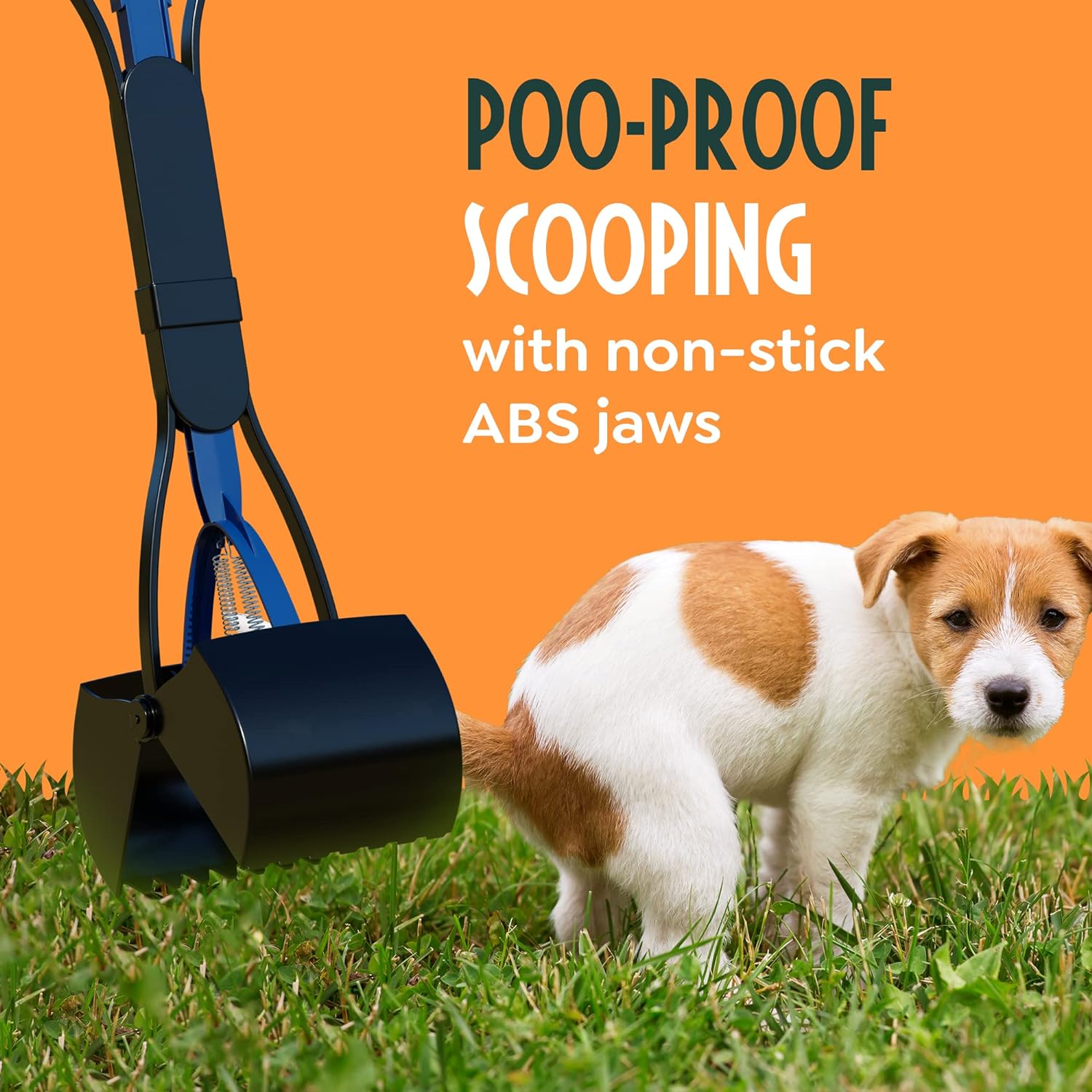 A Poop Scooper for Dogs, helping to keep public spaces clean and tidy for everyone by HappinessPaws™