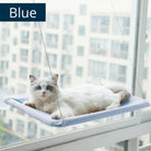 Blue Indoor Cat Hammock by HappinessPaws™ - Relaxing Haven for Your Kitty to Lounge In