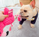 The Flamingo Squeaky Plush: A colorful and fun toy for your pet's enjoyment by HappinessPaws™