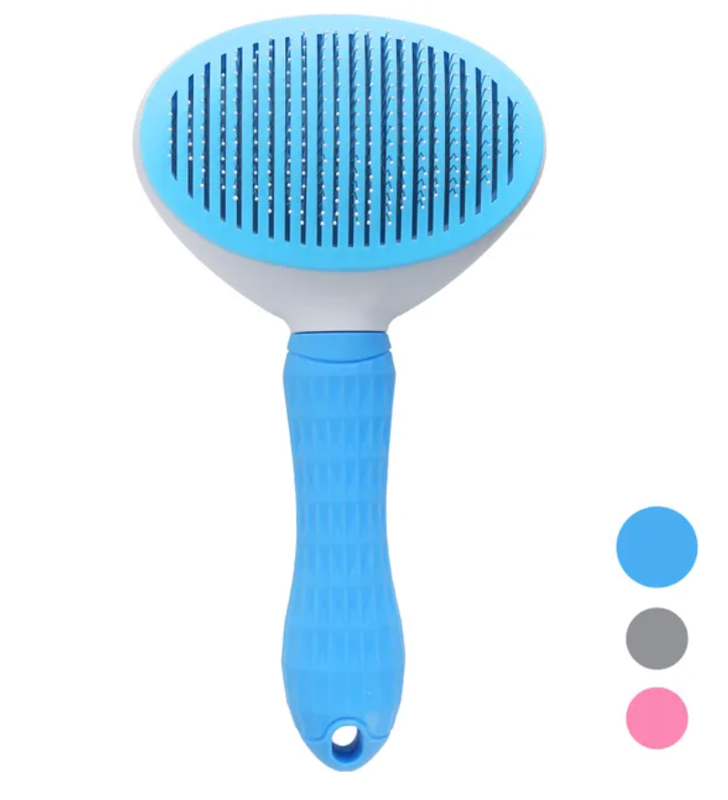 Blue Cat Self-Cleaning Brush HappinessPaws™ 