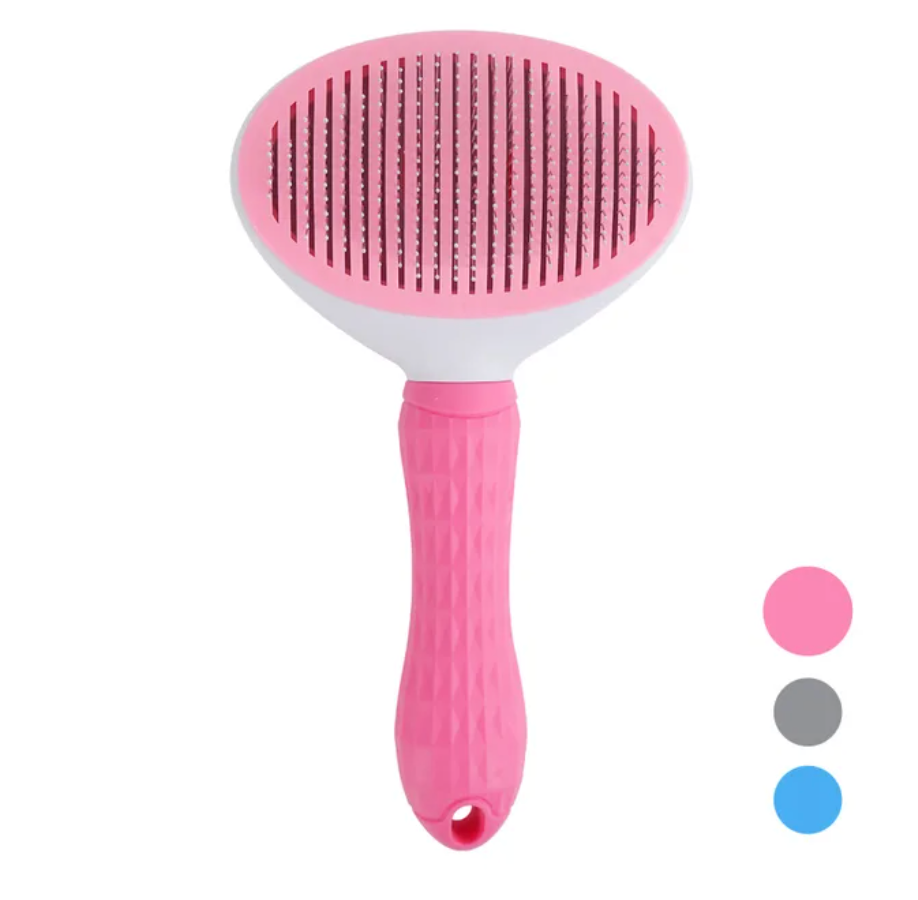 Pink Cat Self-Cleaning Brush HappinessPaws™ 