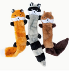 HappinessPaws™ Squeaky Dog Plush Toy: A pack of 3 adorable animal toys for your furry friend's enjoyment.