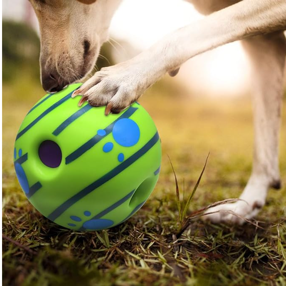 Keep your dog active and engaged with the Glow Ball by HappinessPaws™, featuring a bright glow for added excitement during playtime