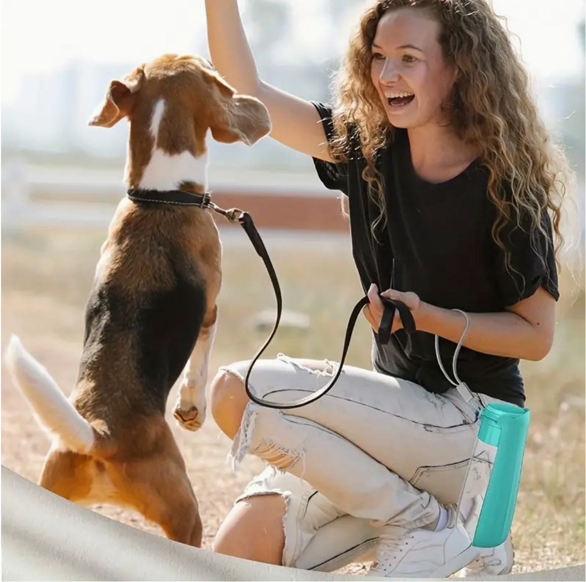 500ml Pet Water Bottle: Portable and collapsible for on-the-go hydration.