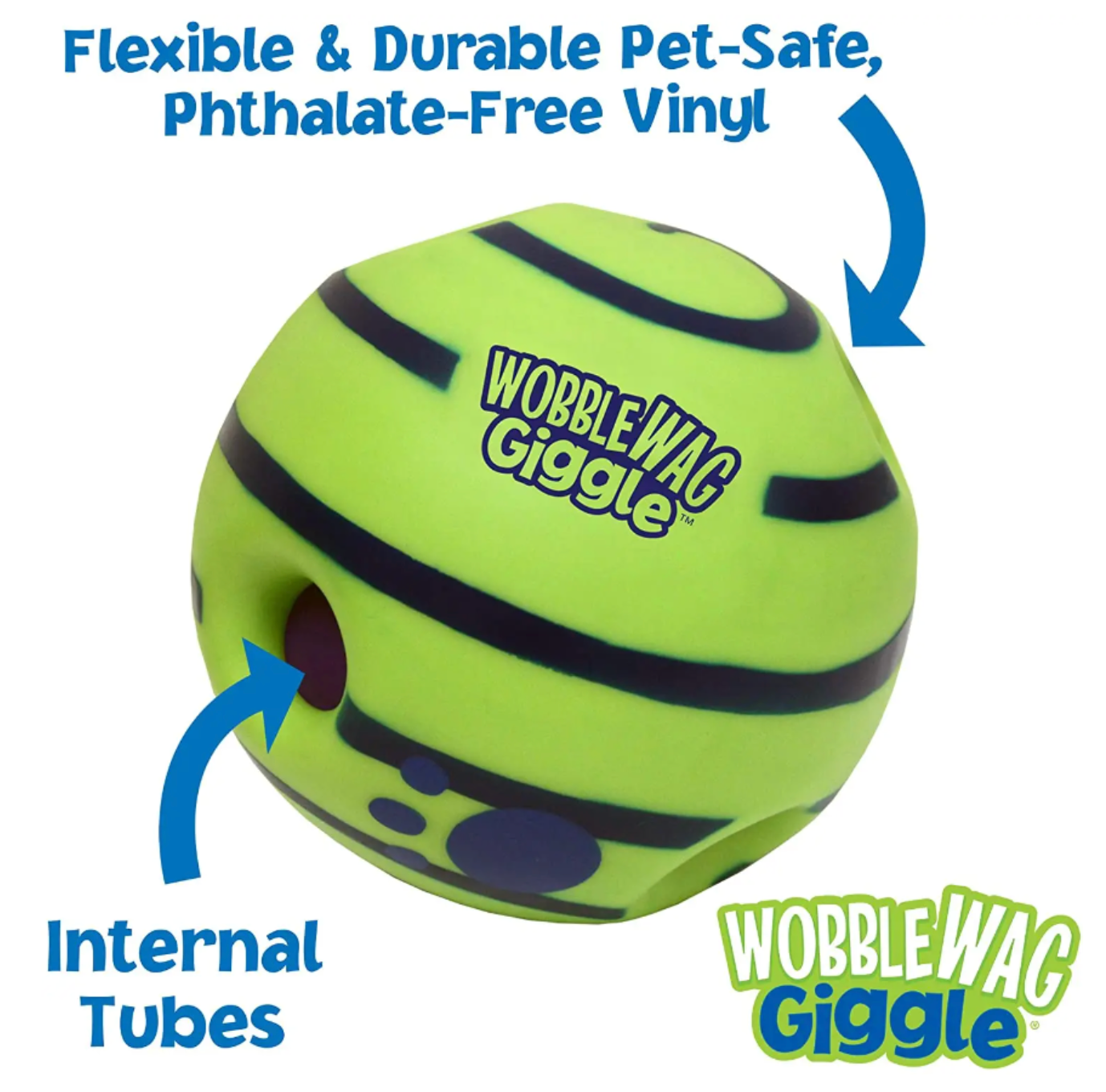 Dog Wobble wag Giggle Ball HappinessPaws™