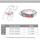 Size Tactical Military-Grade Dog Collar for Police and Service Dogs