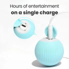 Interactive Cat Toy 360° HappinessPaws™ Hours of entertainment on a single charge