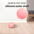 Interactive Cat Toy 360° HappinessPaws™ Quiet and non toxic silicone outer shell