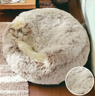 Vanilla Latte Cat Cozy Cocoon by HappinessPaws™ - Cozy Haven for Your Beloved Cat